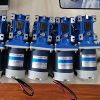 Motor Listrik DC Brush 6w-300w dengan Gear Box Worm NMRV30 50 63 75 90 dengan Motor DC 12V/24V/48V 60mm-104mm