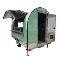 Remorque de vente ambulante pour glaces, café, gâteaux, pâtisseries, desserts, limonades et barbecues à vendre