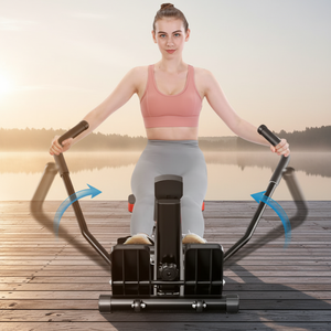 <span class=keywords><strong>Rameur</strong></span> hydraulique à résistance à l'eau, écologique, équipement <span class=keywords><strong>de</strong></span> fitness d'intérieur pour la maison, pagaie en aluminium pour la <span class=keywords><strong>perte</strong></span> <span class=keywords><strong>de</strong></span> <span class=keywords><strong>poids</strong></span> - Product Image 4