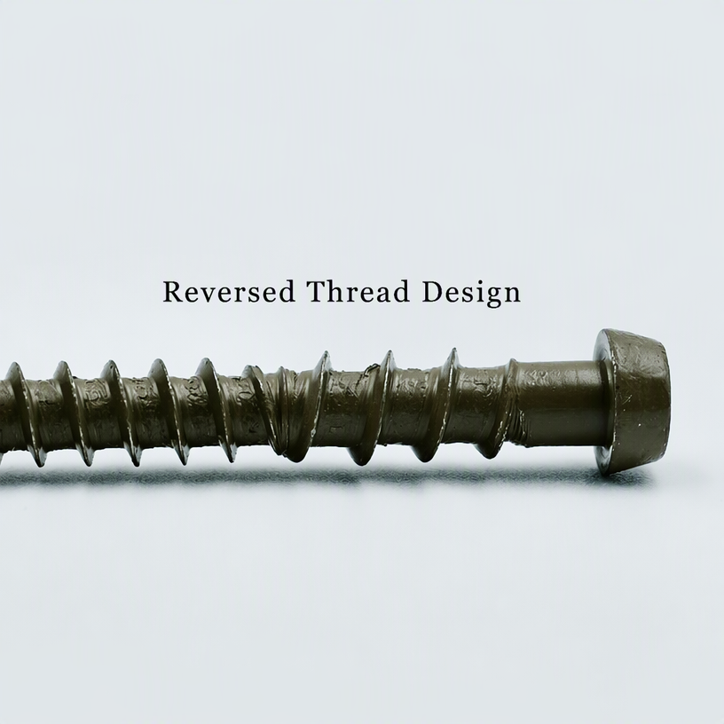 316 Stainless Steel Composite Decking Screw M4.9 x 63.5 mm #10 x 2-1/2 ...