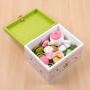 Maison <span class=keywords><strong>de</strong></span> jeu en bois enfants jouets semblant <span class=keywords><strong>de</strong></span> cuisiner <span class=keywords><strong>gâteau</strong></span> d'anniversaire après-midi thé légumes fruits tranche happy meal ensemble <span class=keywords><strong>de</strong></span> <span class=keywords><strong>cuisine</strong></span> - Product Image 3