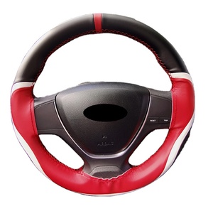 Housse de volant en cuir artificiel pour Mercedes Benz W220 W215 S430 S500 <span class=keywords><strong>CL500</strong></span> <span class=keywords><strong>2000</strong></span> 2001 2002 200 - Product Image 3