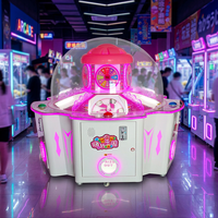Machine de jeu à monnayeur pour 4 joueurs, style île, avec système de rotation de prix, machine distributrice de cadeaux d'arcade pour aire de jeux pour enfants