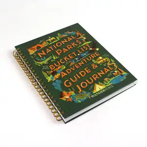 Cuaderno en espiral exclusivo transfronterizo de tapa dura de calidad personalizada libro de oraciones con embalaje de regalo