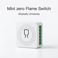 OCY ODM/OEM WiFi 16A Mini Interruptor Inteligente Inalámbrico con Control Remoto, Módulo de Interruptor de Relé Compatible con Alexa y Google