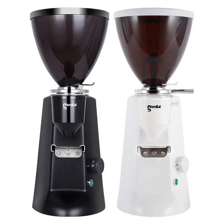 Dongyi profesyonel dokunmatik ekran taşlama ticari elektrikli kahve değirmeni Espresso fasulye makinesi satılık