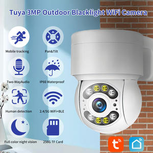 Cámara de Seguridad Inalámbrica para Exteriores, 4MP, WiFi, Visión Nocturna a Todo Color, Sensor CMOS, IP65 Impermeable, Audio Bidireccional, Sistema Solar para el Hogar - Product Image 2