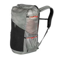 Sac à dos vintage en nylon imperméable unisexe à enroulement pour la randonnée, le trekking et les sports de plein air