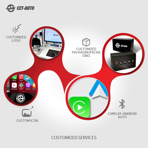 <span class=keywords><strong>Adaptador</strong></span> <span class=keywords><strong>Inalámbrico</strong></span> Portátil <span class=keywords><strong>CarPlay</strong></span> Android Auto CZT-AUTO OEM ODM con WiFi Integrado para Chevrolet 2014-2019, Actualización de Radio con Mirror Link - Product Image 6