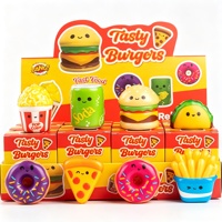 Lot de 12 jouets anti-stress à rebond lent - Formes variées, jouets sensoriels en PU souple pour enfants et adultes