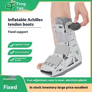 Bota Walker para Tendón de Aquiles, Soporte Fijo Postoperatorio, Zapatos Inflables de Rehabilitación, Protector de Ligamentos, Suministros de Terapia - Product Image 6