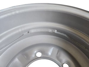 Jantes et moyeux en acier de haute qualité, <span class=keywords><strong>5</strong></span> <span class=keywords><strong>trous</strong></span>, 6.0-<span class=keywords><strong>13</strong></span> PCD, 25 ET, blancs, diamètre 11-15 <span class=keywords><strong>pouces</strong></span>, pour remorques et tricycles, vente en gros - Product Image 6