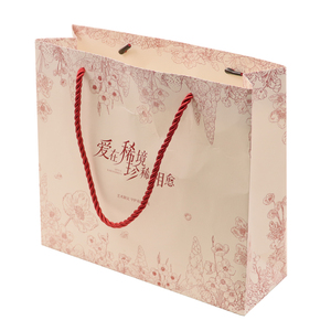 Bolsas de Regalo de Papel Blanco Especial Ecológicas y Reciclables de Alta Calidad para Ropa, Compras y Souvenirs con Asas - Product Image 3