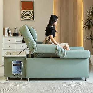 Chaise de shampooing hydraulique de qualité commerciale en cuir PU noir pour salon de coiffure et unité de lavage de salon de beauté - Product Image 6