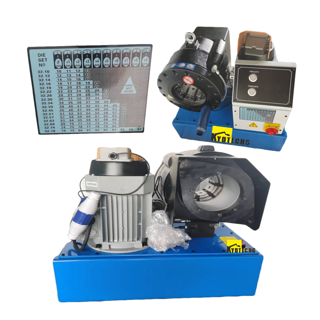 220V/380V 50HZ High Pressure Hydraulic Rubber Crimp Hose Pipe Crimper 12V/24V 350T 400T 550T Hose Pressing Crimping Machine
