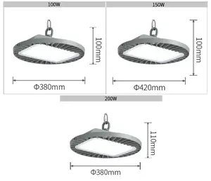 High Bay Led Light Led Round High Bay Light 220v Led High Bay Light Best Selling Products High Bay Led Lights