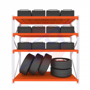 עיצוב חדש דיוטי פלדה חובה בינוני Q235 מזננת אבקת אלקטרוסטטית ציפוי קורוזיה תעשייתי מדפים - Product Image 3