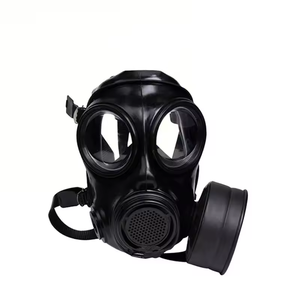 Masker <span class=keywords><strong>Gas</strong></span> Setengah Wajah Karet Reusable Shun Tai Xin an FHJ08, Pelindung Debu dengan Sedotan, Respirator yang Dapat Dicuci untuk Penggunaan Industri 3-Lapisan - Product Image 2
