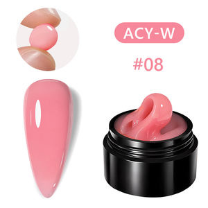 Constructeur de gel antiadhésif <span class=keywords><strong>Deroi</strong></span> 35 couleurs avec constructeur de gel épais en gelée solide dure transparente pour ongles - Product Image 1