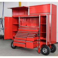 Ensemble de chariots à outils robustes Goldenline, chariot à outils à 12 tiroirs pour la réparation automobile, garage, atelier, certifié ISO CE