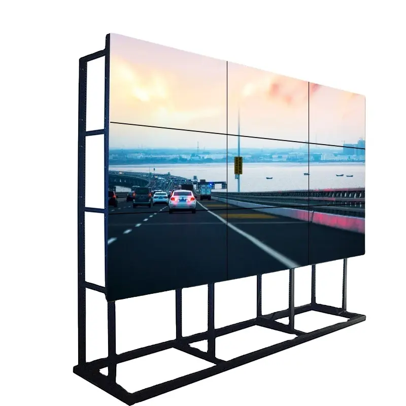 46/49/55/65 inch siêu hẹp bezel độ nét cao trong nhà LCD TV tường đơn vị bức tường video LCD Bảng điều chỉnh màn hình cho phòng họp