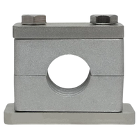 Collier de serrage hydraulique en aluminium métrique DIN 3015, 16 mm, finition zinguée, personnalisable OEM, pour l'industrie lourde, garantie 1 an, prix usine