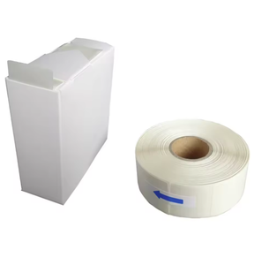 Etiquetas solubles en agua de 1x2 pulgadas, resistentes al desgarro, autoadhesivas para uso diario. - Product Image 2