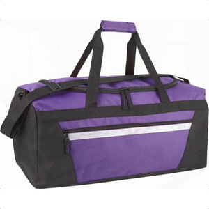 2025 New Manufacturer Purple Nylon <b>Sports</b> Gym <b>Bag</b> with Zipper Closure Waterproof Training Fitness Travel Handbag <b>for</b> Men <b>Women</b> - Product Image 4