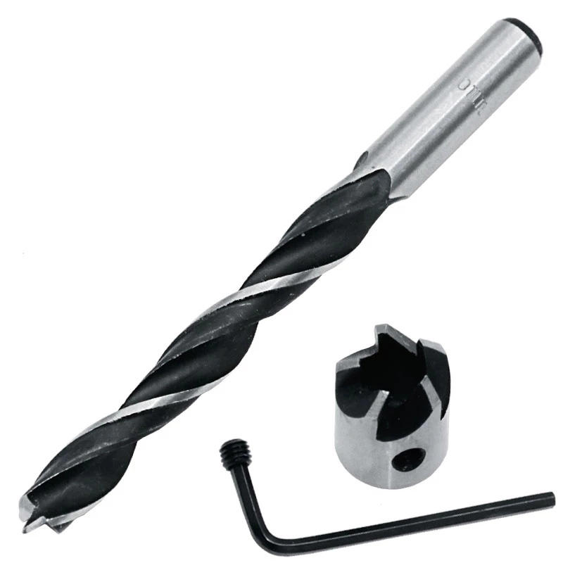 Set Svasatore Legno 6 Pezzi - Punte Per Trapano, Profondità Regolabile, Per Falegnameria - Foto 5