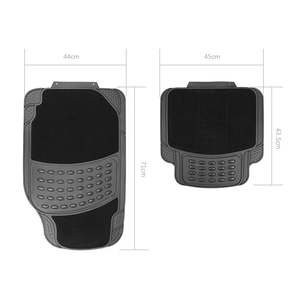 Alfombrillas de Lujo para Auto, para Todas las Estaciones, de PVC, Impermeables, Antideslizantes, con Diseño de Ojo de Vaca, Juego de Cuatro Piezas, Directo de Fábrica - Product Image 3