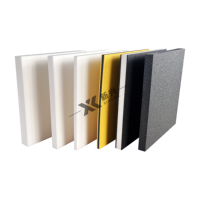 Feuille de PEHD écologique blanc polaire lisse de 10 mm, qualité marine, stabilisée aux UV, pour moulage et découpe