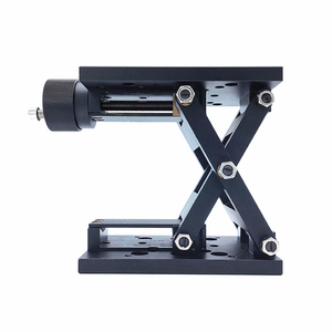 LDTSS-60JS मैन्युअल लिफ्टिंग टेबल ऑप्टिकल प्रयोग z-अक्ष लोड धातु मैनुअल कैंची लिफ्ट मंच - Product Image 4