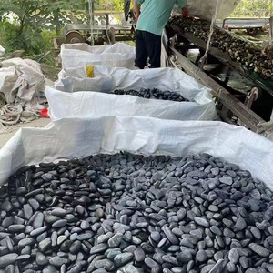 Chất lượng cao đánh bóng đá tự nhiên sông đá đầy màu sắc sỏi với hình dạng tròn cho cảnh quan bao gồm đá cuội Trắng - Product Image 6