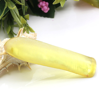 Saphir synthétique 20 #   Corindon brut jaune pour pierres précieuses, prix au kilo