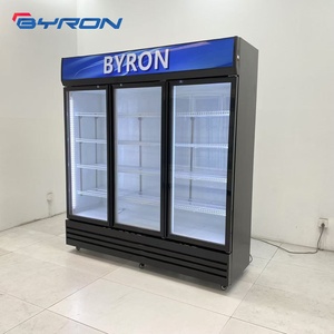 Enfriador de Bebidas Vertical de Bajo Consumo, Refrigerador Comercial para Bebidas, para Tiendas Comunitarias, Campus, Almacenamiento de Agua Fría LC Gla - Product Image 6