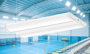 Bán sỉ ETL CE 100W- 320W 3cct & 3Watt cảm biến chuyển động 2ft 4ft tán kho cửa hàng LED hội thảo Bảng điều chỉnh ánh sáng tuyến tính bay cao - Product Image 2