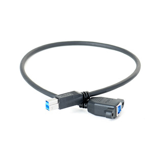 <b>Usb</b> 3.0 B Male To B Female Adapter <b>Cable</b> For Printer Data Transfer And Hard Drive <b>Extension</b> - Product Image 4