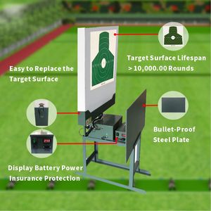 เครื่องเป้าหมุนควบคุมแบบไร้สายพร้อมระบบยิงเป้าสำหรับช่วงการยิง - Product Image 4