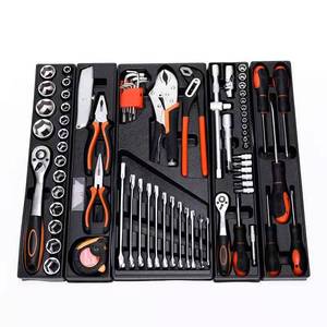 Kit d'outils multifonctionnels pour la maison, 85 pièces, pliable à trois couches, avec manivelle automatique, personnalisable OEM - Product Image 4