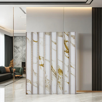 Panneau mural 3D personnalisé en PS PVC imperméable pour décoration intérieure d'appartement, écologique, ignifuge, sans formaldéhyde, charbon de bois