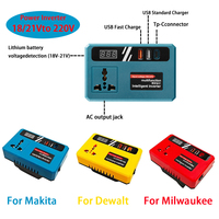 Onduleur de batterie prix usine DC18V-21V à AC 220V accessoires d'outils électriques DeWalt Makita Milwaukee