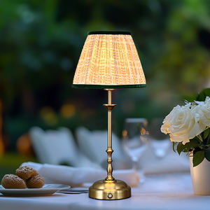 Lampada da pavimento da parete moderna personalizzata per Hotel <span class=keywords><strong>E14</strong></span> E27 <span class=keywords><strong>paralume</strong></span> lampada in tessuto di lino per il commercio all'ingrosso - Product Image 5