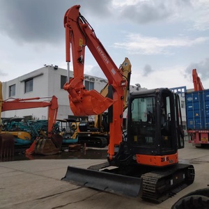 Prix le plus bas, vente flash : Excavatrice Hitachi 50U d'occasion, 90 % neuve, fabriquée au Japon, ZX50u ZX60 Mini-excavatrice 5 tonnes, assurance qualité Hitachi50 - Product Image 1