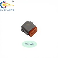 Boîtier de connecteur étanche automobile mâle 8 broches DT06-8S, prise électrique automobile, connecteur série DT