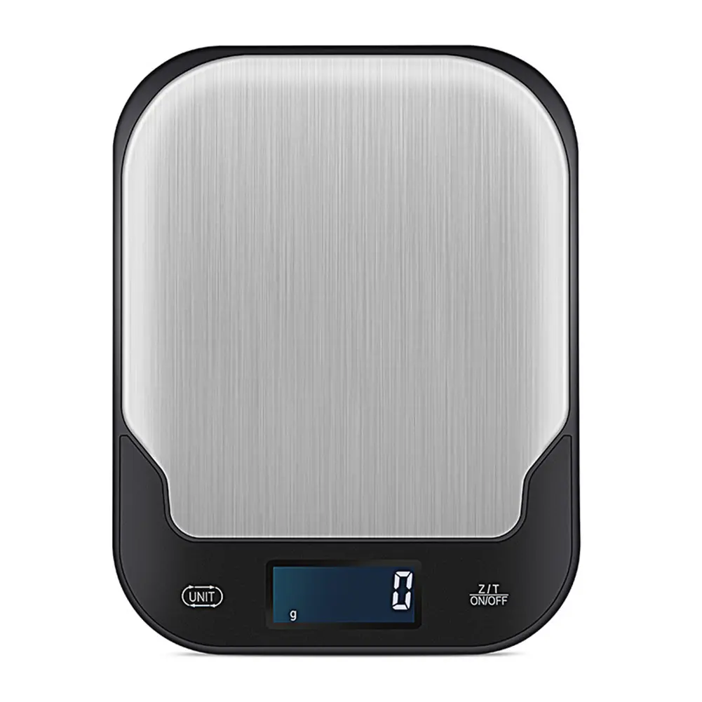 New ultra-thin portable household kitchen 10kg / 1g 5g / 1g electronic gram scale food small table scale