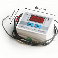 Interruptor de Control de termostato Digital para microordenador, resistente al agua, NTC, personalizado, ODM, soporte, DC 110V-220V, 1500W, 10A