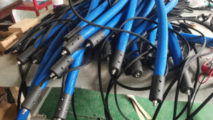 Máquina de llenado de <span class=keywords><strong>pavimento</strong></span>, terminal de harting DN10MM DN8 de 4 pines, manguera de control de temperatura de calefacción eléctrica - Product Image 6