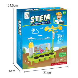 Bricolage tige Science jouets Station météo ensemble plante croissante apprentissage climat changements météorologiques et effet de serre - Product Image 6