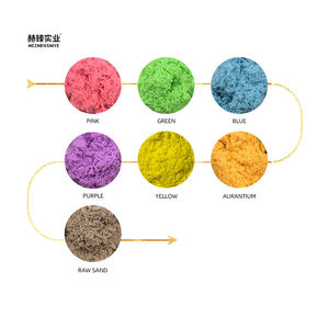 Set da gioco ecologico con <span class=keywords><strong>sabbia</strong></span> naturale per bambini, giocattoli sensoriali con scatola <span class=keywords><strong>di</strong></span> immagazzinaggio riutilizzabile, <span class=keywords><strong>sabbia</strong></span> facile da pulire, <span class=keywords><strong>sabbia</strong></span> educativa - Product Image 4