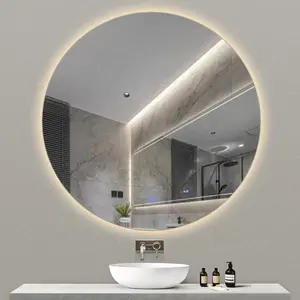 Contemporary decorative wall mirror full length mirror with aluminum framed led mirror